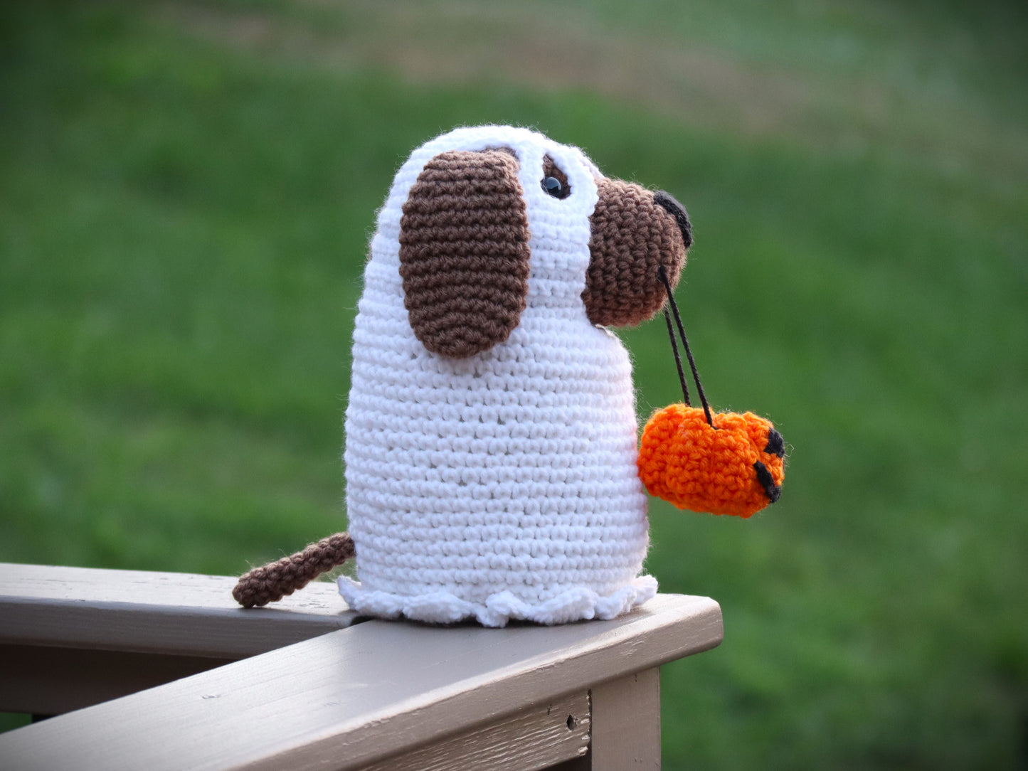 Crochet Ghost Puppy Pattern