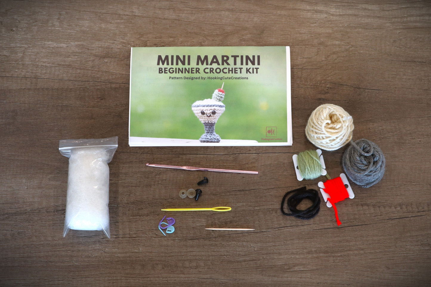 Crochet Kit Mini Martini