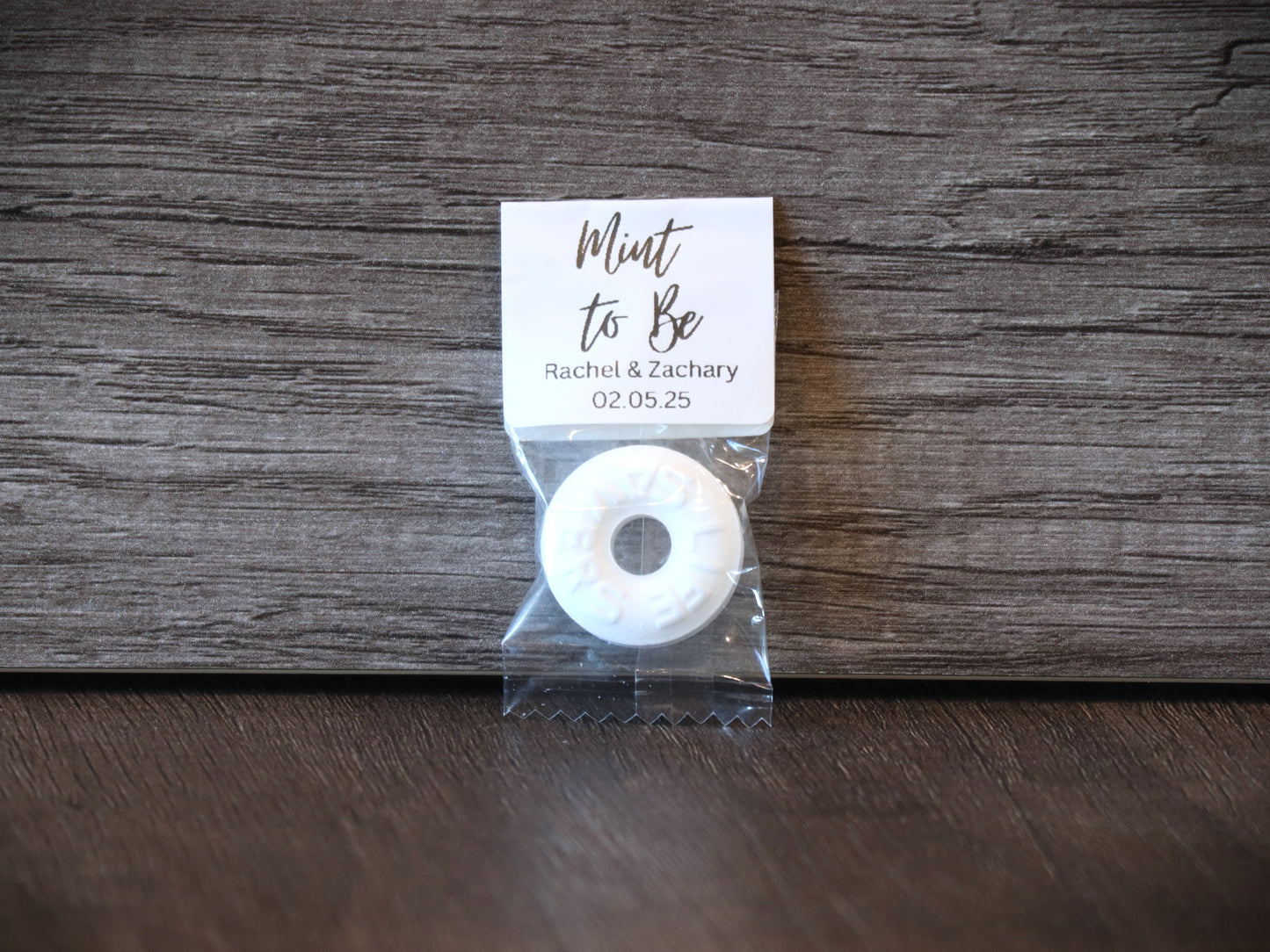 Mint to Be - Wedding Mint Favors Cursive