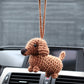 Crochet Dachshund Car Charm Pattern