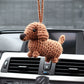 Crochet Dachshund Car Charm Pattern