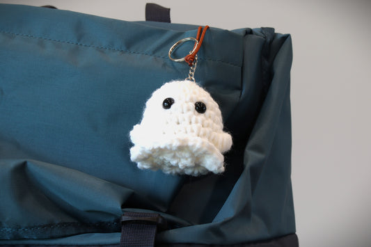 Crochet Ghost Keychain Pattern
