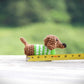 Mini Dachshund in Sweater Pattern