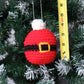 Santa/Elf Crochet Ornament