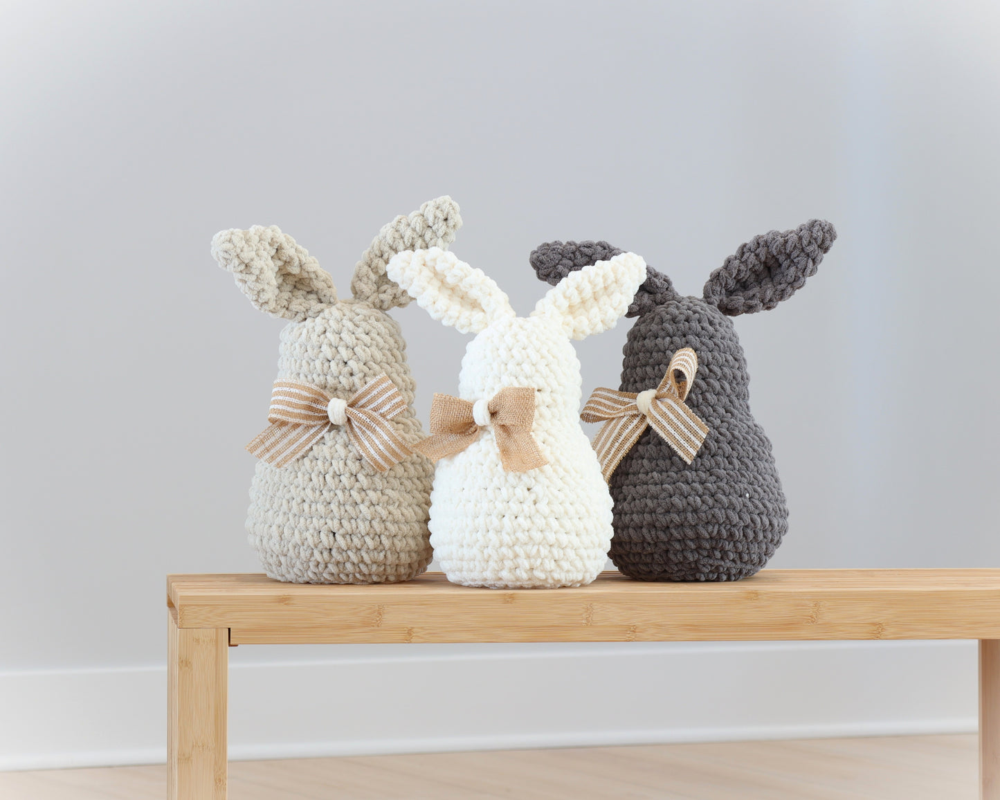 Crochet Bunny Pillow Pattern
