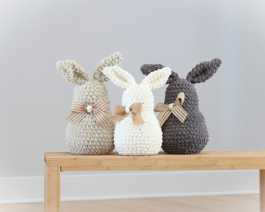Crochet Bunny Pillow Pattern