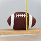 Crochet Football Pillow Pattern