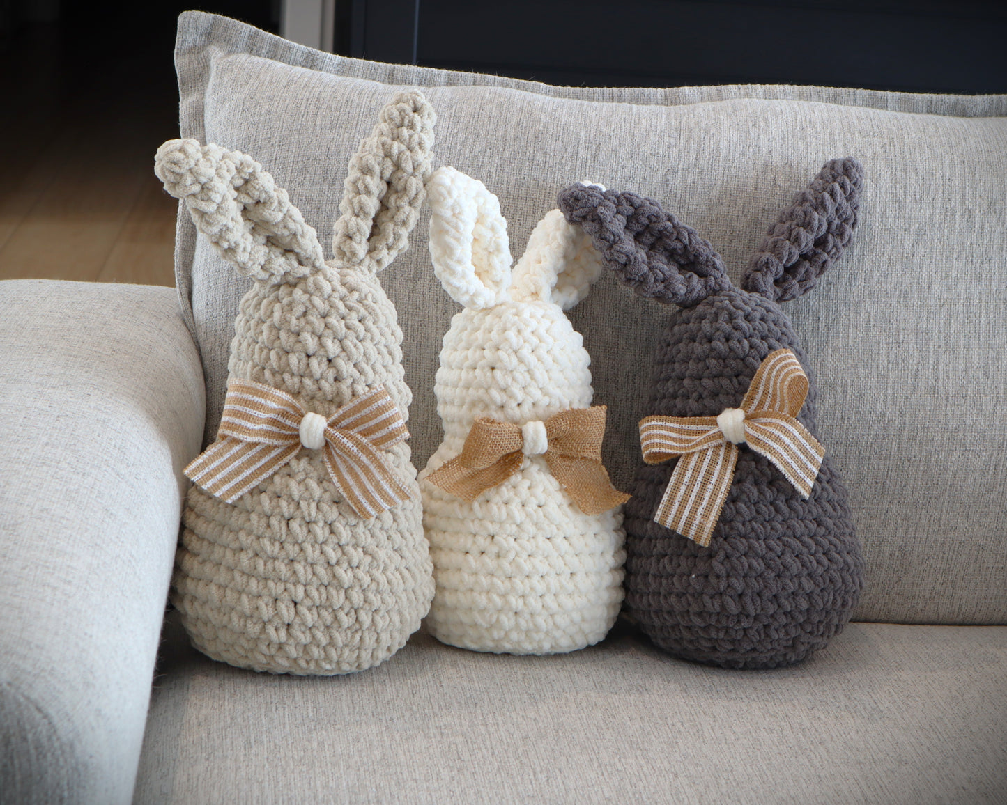 Crochet Bunny Pillow Pattern
