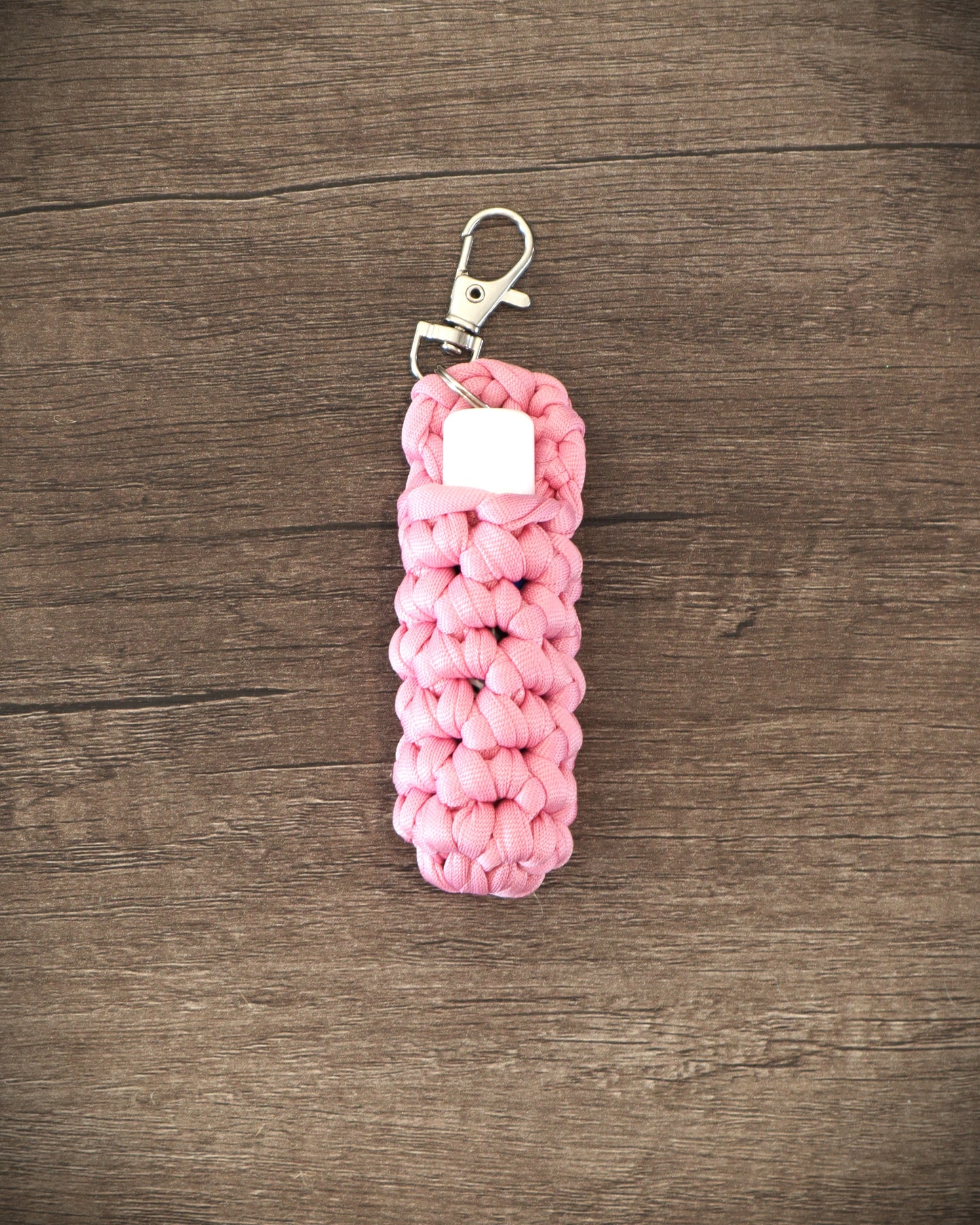 Crochet Chapstick Holder Keychain Pattern