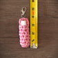 Crochet Chapstick Holder Keychain Pattern