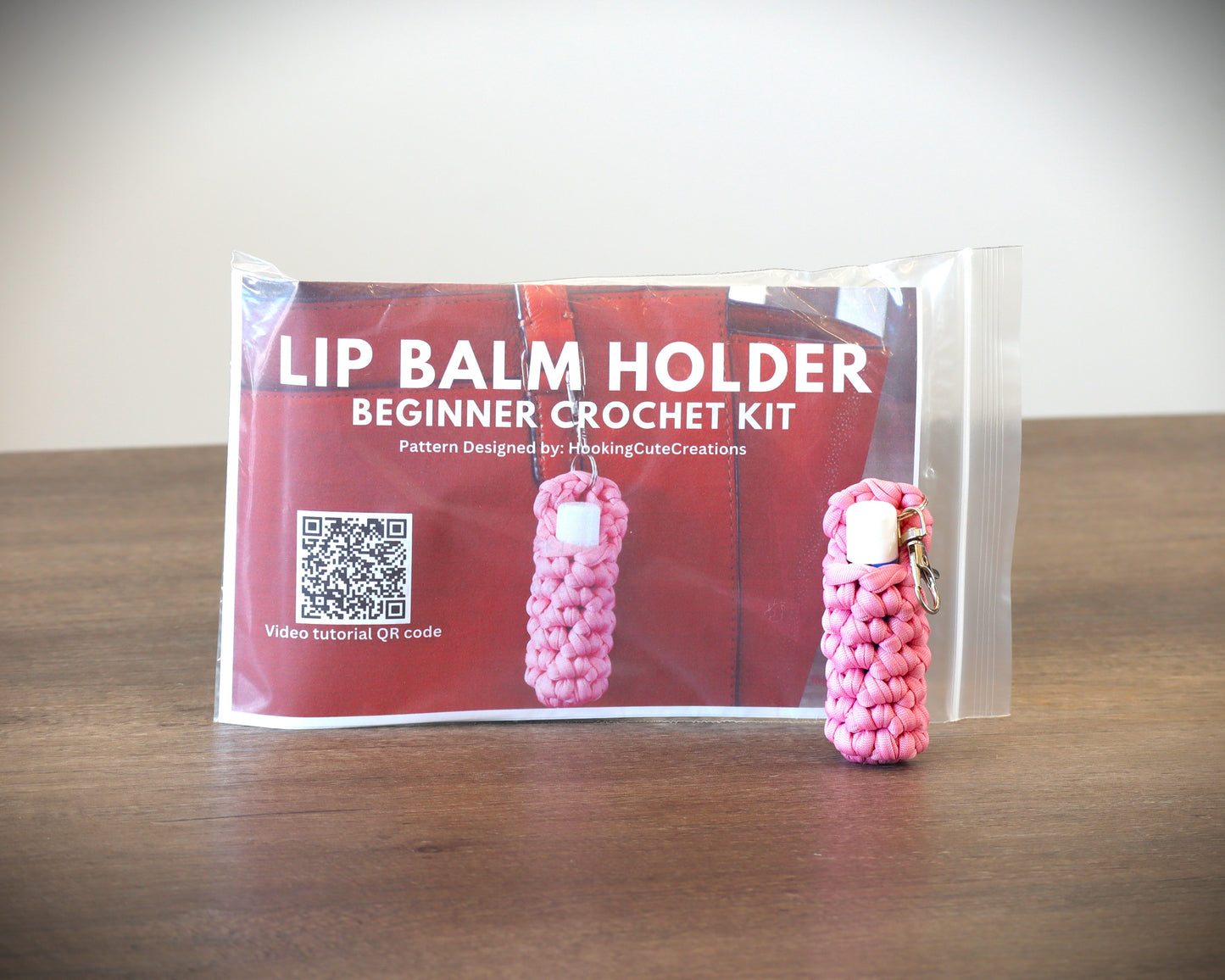 Crochet Kit Lip Balm Holder