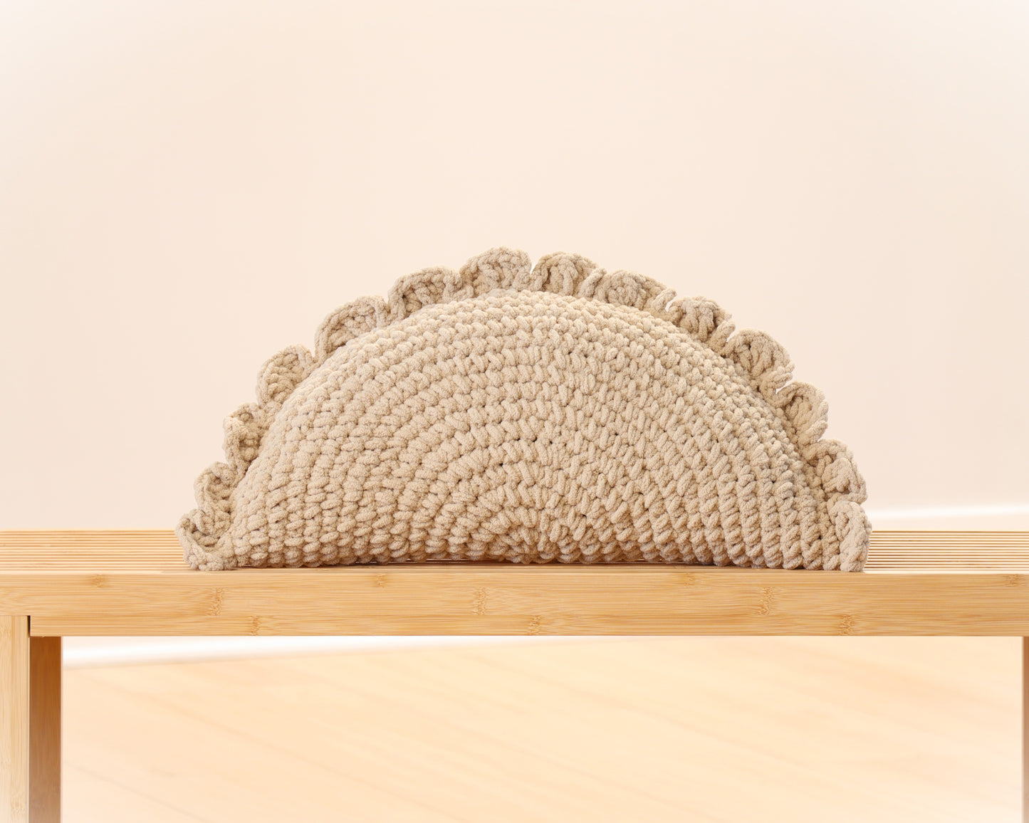Crochet Pierogi Pillow Pattern