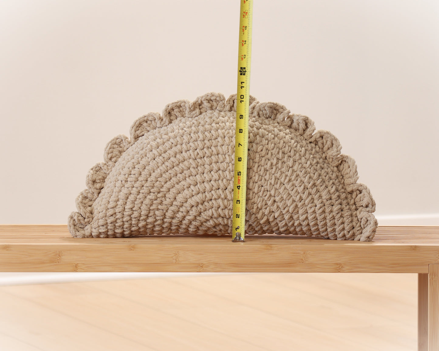Crochet Pierogi Pillow Pattern