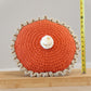 Crochet Pumpkin Pie Pillow Pattern
