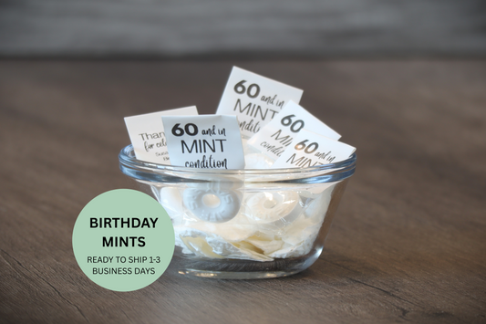 In Mint Condition Mints-Birthday Party Mint Favors