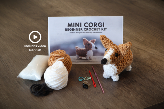 Crochet Kit Mini Corgi