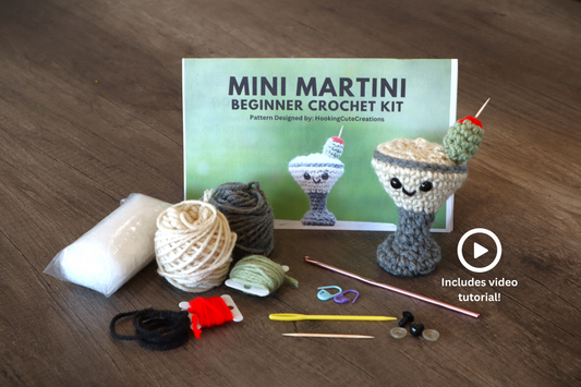 Crochet Kit Mini Martini