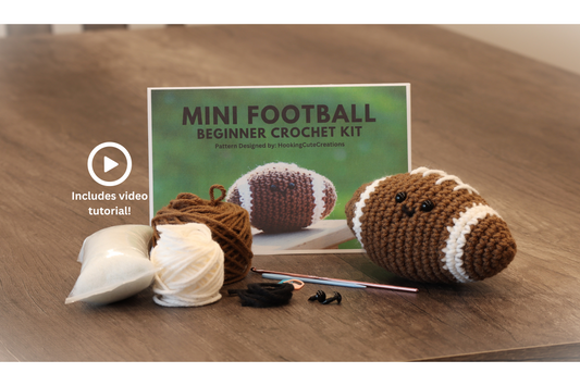 Crochet Kit Mini Football