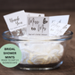 Miss. to Mrs. Mints Engagement Party Mint Favors