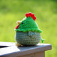 Crochet Mini Green Chicken - Go Dog - Pattern