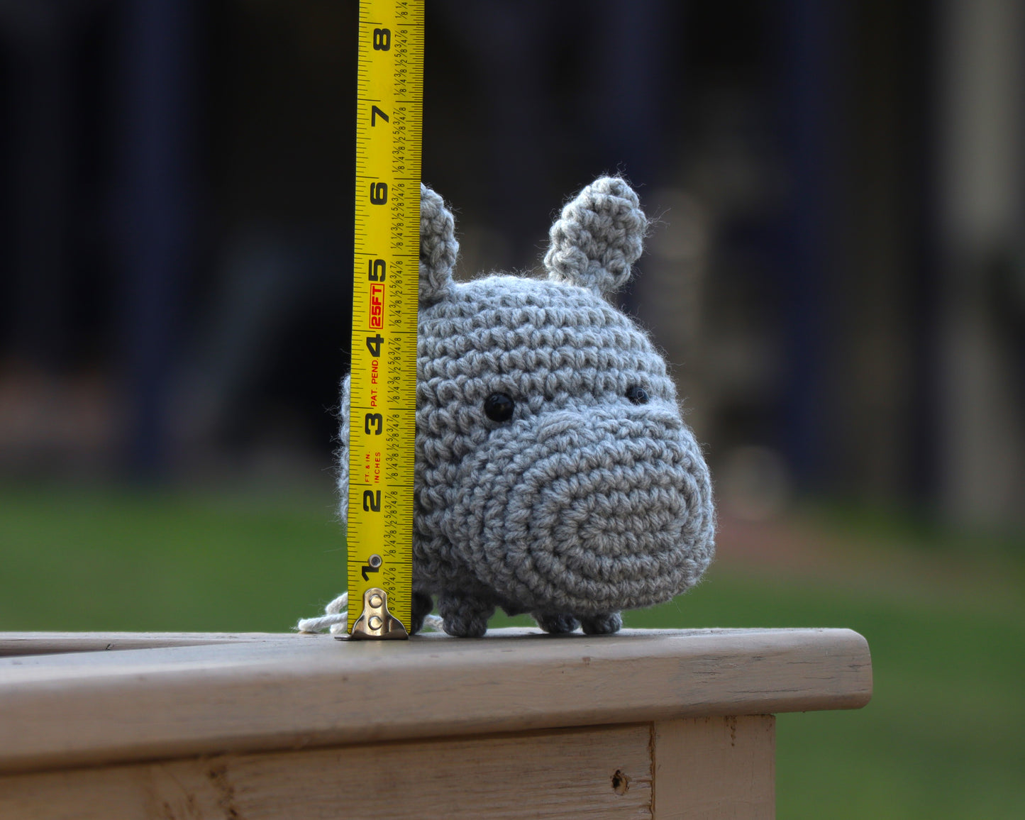 Crochet Mini Hippo - Pattern