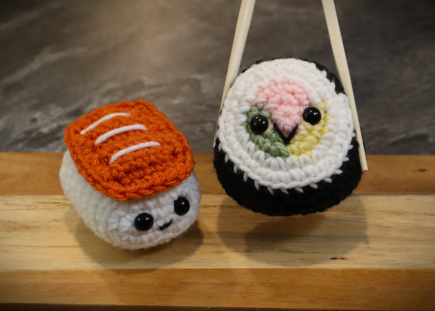 Crochet Sushi Nigiri Pattern