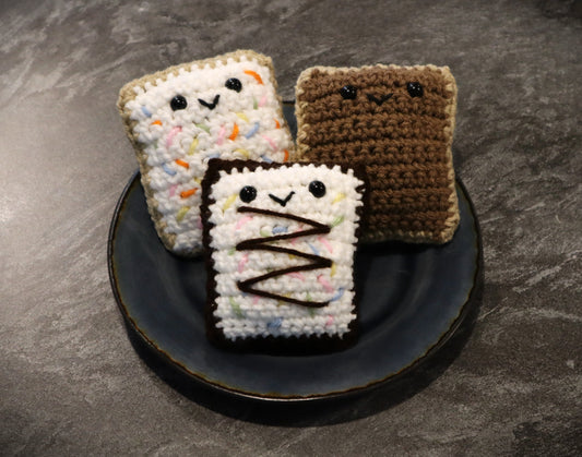 Crochet Toaster Pastry Pattern