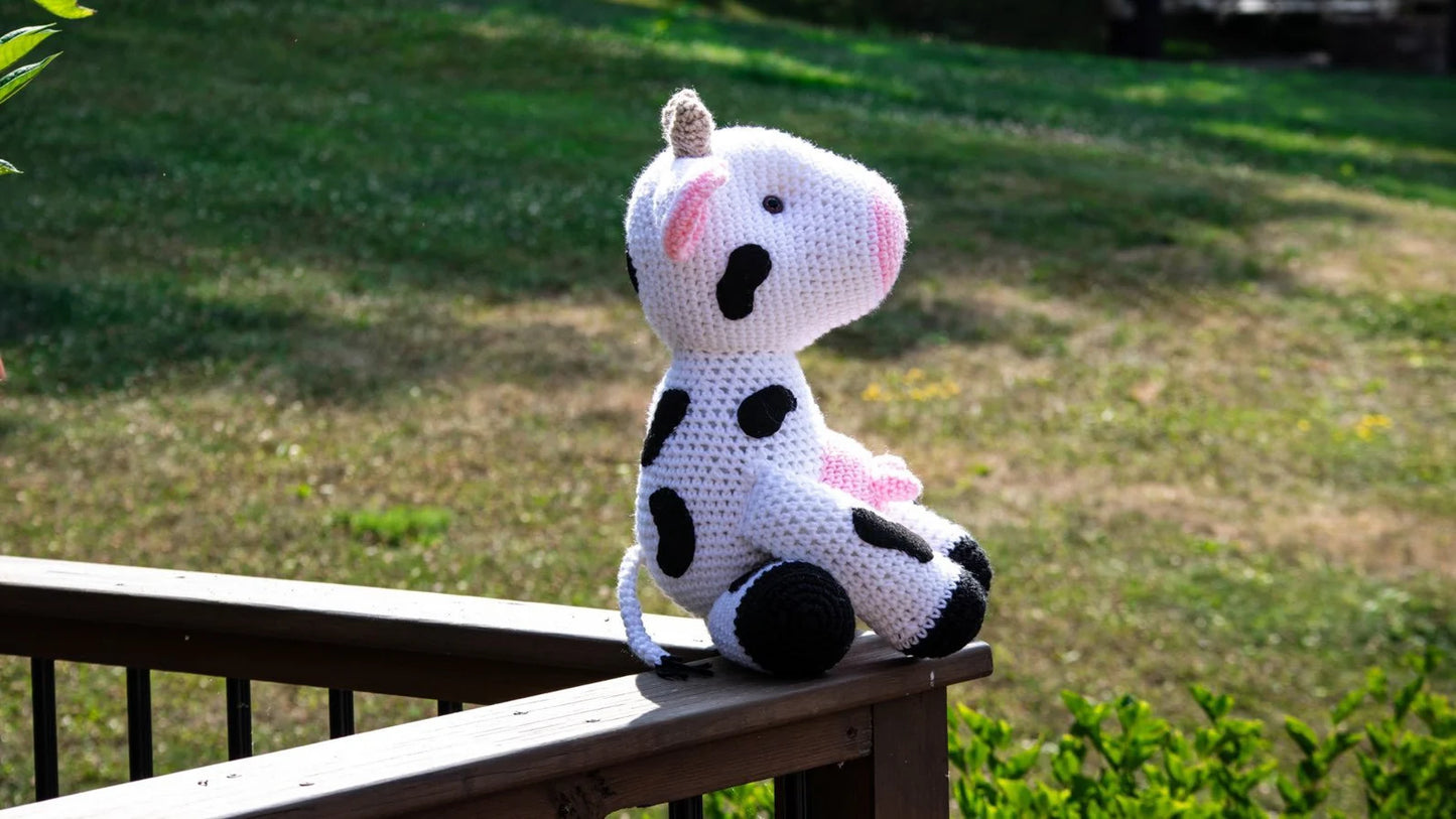 Crochet Cocoa the Cow Pattern
