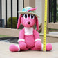 Crochet Pink Dog - Go Dog - Pattern
